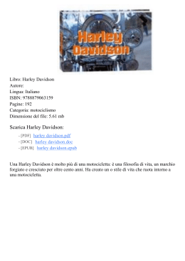 Harley Davidson - drevenegaraze.eu