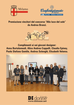 premiati - DI donne