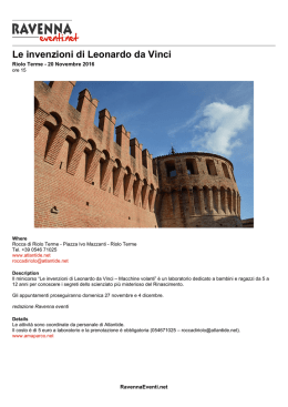 Stampa evento - Ravenna Eventi