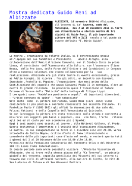 Mostra dedicata Guido Reni ad Albizzate