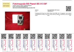 Fototrappola BS Planet BS 513 BF