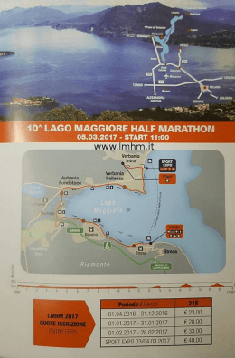 10&deg; Lago Maggiore Half Marathon Km 21