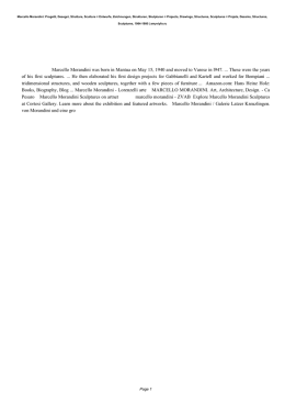 PDF catalog amyviyfo.ru Marcello Morandini: Progetti, Desegni