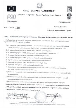 - Liceo "Archimede"