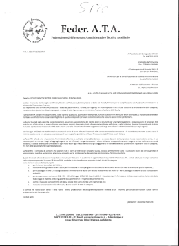 Leggi lettera del 11/11/2016
