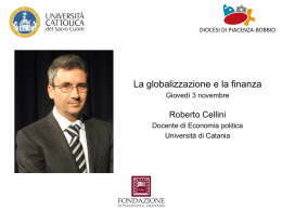 Roberto Cellini - Centri di Ricerca