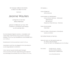 Jeanne Wauters