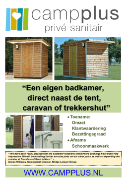 onze brochure - Campplus prive sanitair