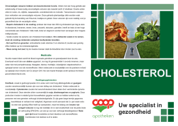 cholesterol - Coop Apotheken