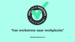 checkjewerkstress.nl - Duurzame inzetbaarheid