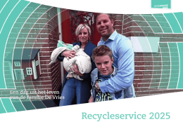 Recycleservice 2025 - Wijkraad Kerschoten