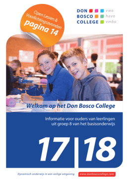 pagina 14 - Don Bosco College