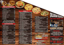 het menu - Grillroom Pizzeria Golden Sphinx (046