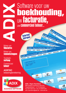 Adix Brochure 2012
