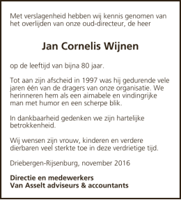 Jan Cornelis Wijnen