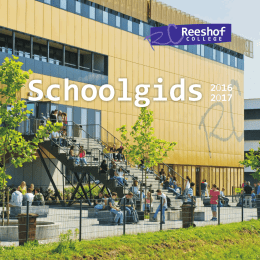 Schoolgids 2016 - Reeshof College