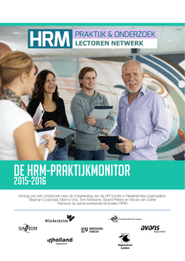De HRM-Praktijkmonitor