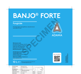 Etiket Banjo Forte PDF 1.1MB