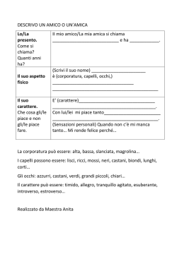 Clicca qui se t`interessa la Scheda modello per