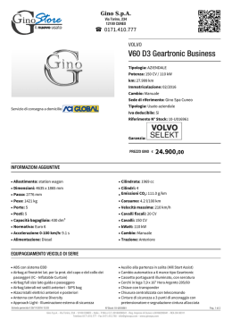 VOLVO V60 D3 Geartronic Business - Stock ID: 10