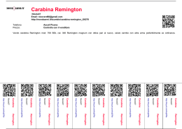 Carabina Remington - MONDOARMI.IT : Armi Usate e Nuove in