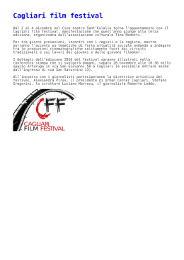 Cagliari film festival