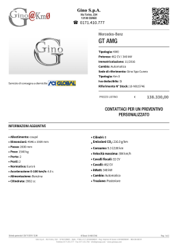 Mercedes-Benz GT AMG - Stock ID: 10-N015746