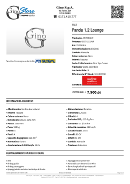 FIAT Panda 1.2 Lounge - Stock ID: 10-U016936