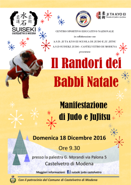 Il Randori dei Babbi Natale - Comune di Castelvetro di Modena