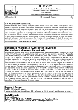 Il Piano 20 Nov 2016 - Decanato di Appiano Gentile