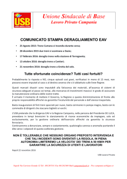 23112016 comunicato per utenza e lavoratori - Campania