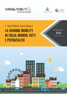4 I servizi di Sharing mobility in Italia