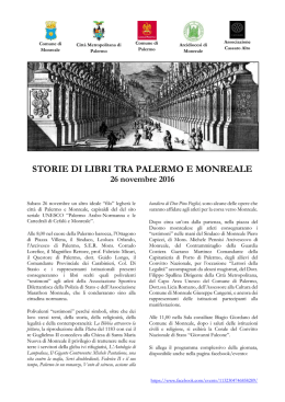 Storie di libri tra Palermo e Monreale
