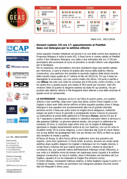 18/11/2016 Prima Squadra