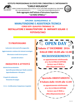 Volantino Open Day pdf