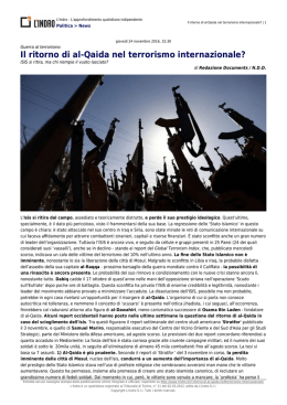 Il ritorno di al-Qaida nel terrorismo internazionale?