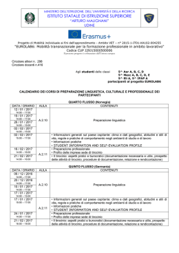 preparazione tirocinanti