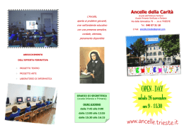 brochure - Scuola Ancelle della Carità
