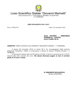 Liceo Scientifico Statale &ldquo;Giovanni Marinelli&rdquo;