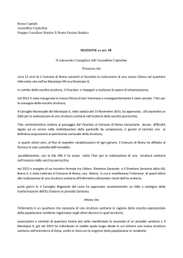 Leggi la mozione completa