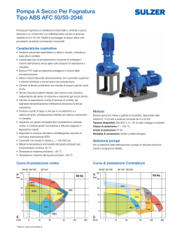 Pompa A Secco Per Fognatura Tipo ABS AFC 50/50-2046