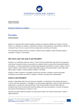 Parsabiv, INN-etelcalcetide - European Medicines Agency