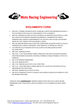 programma corso - Moto Racing Engineering