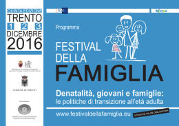 FestivalDellaFamiglia_Programma2016 - Ufficio Stampa