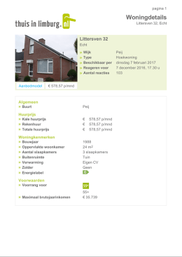 - Thuis in Limburg