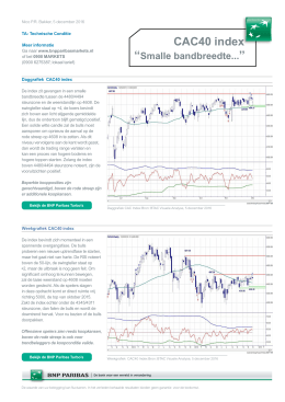 CAC40 index - BNP Paribas Markets