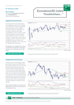 Eurostoxx50 index - BNP Paribas Markets