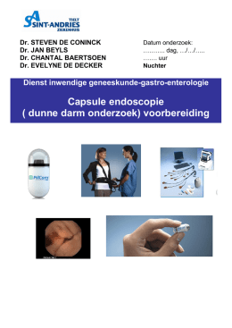 Endoscopie - Sint-Andriesziekenhuis Tielt