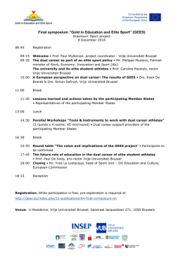 161107 Symposium Gold in Education and Elite Sport min