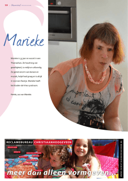 Marieke, 35 jaar met het KdVS